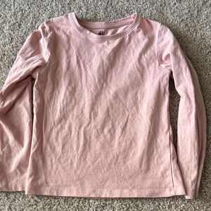 💜 3 for $10 H&M Kids Soft Pink Long Sleeve Tee
